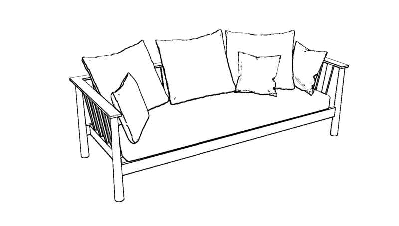 Malua 3.5 Sofa