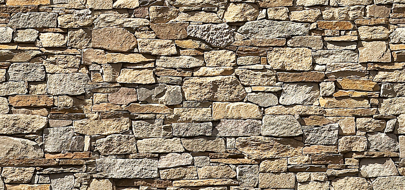 Alpine™ Dry Stone natural stone walling by Eco Outdoor