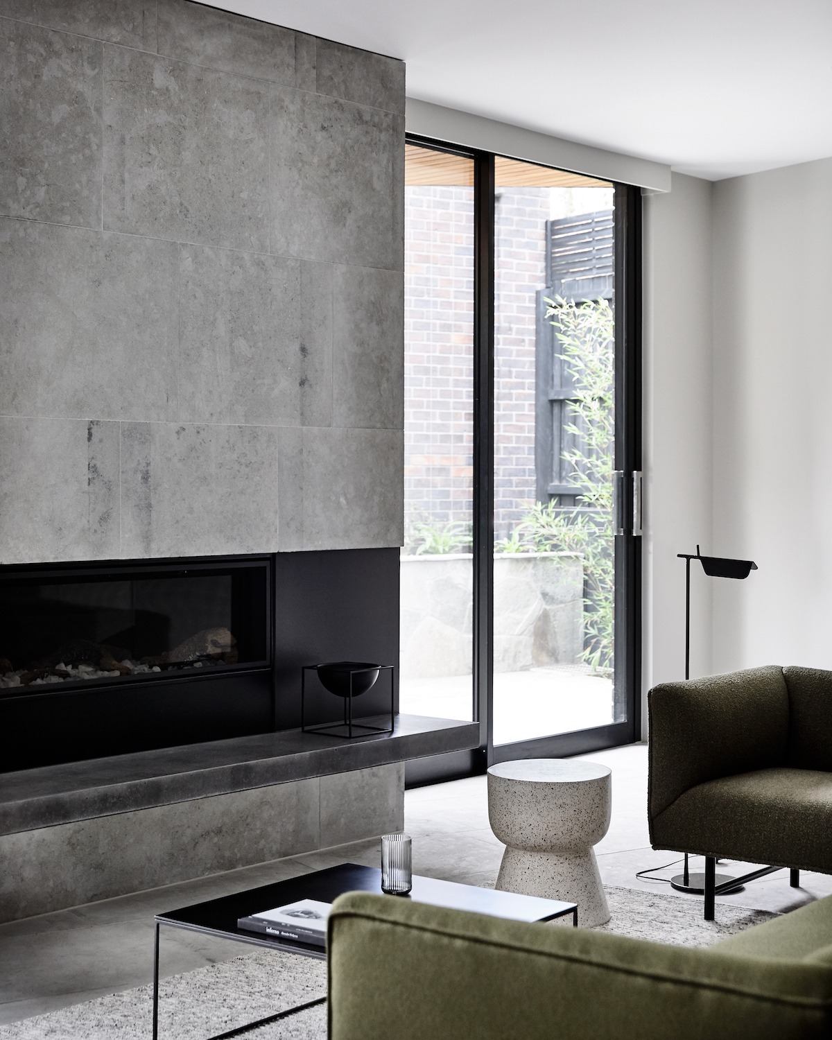 Contemporary Stone Fireplaces 02