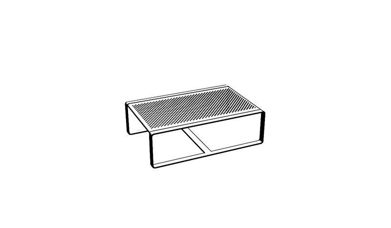 Tulloch Coffee Table CAD b&w image