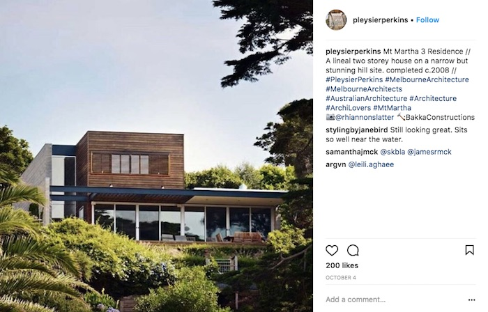 Australian Architects Instagram Pleysierperkins