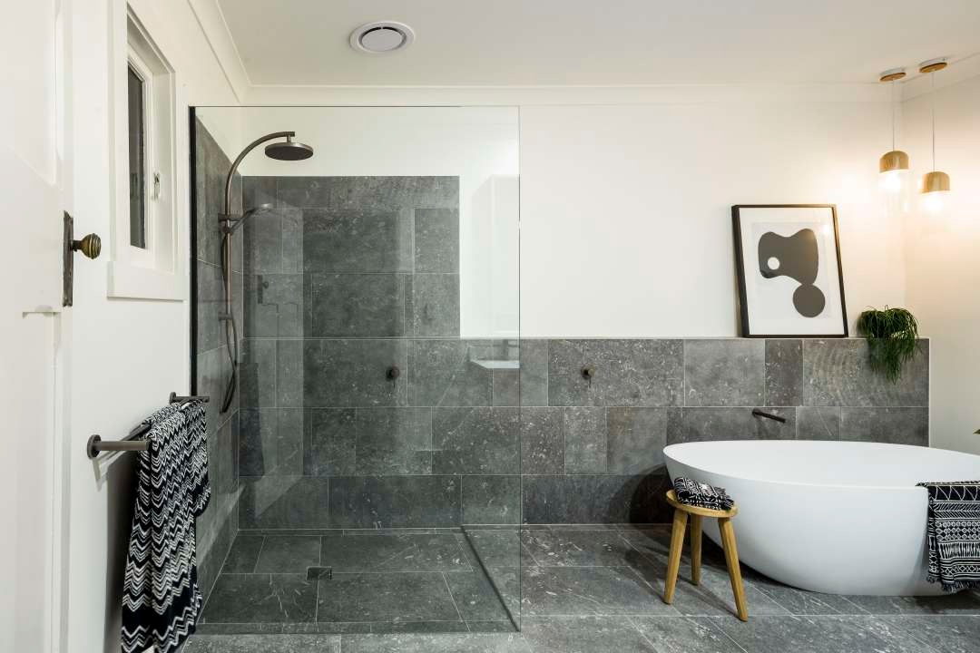 Atural Stone In The Shower 02