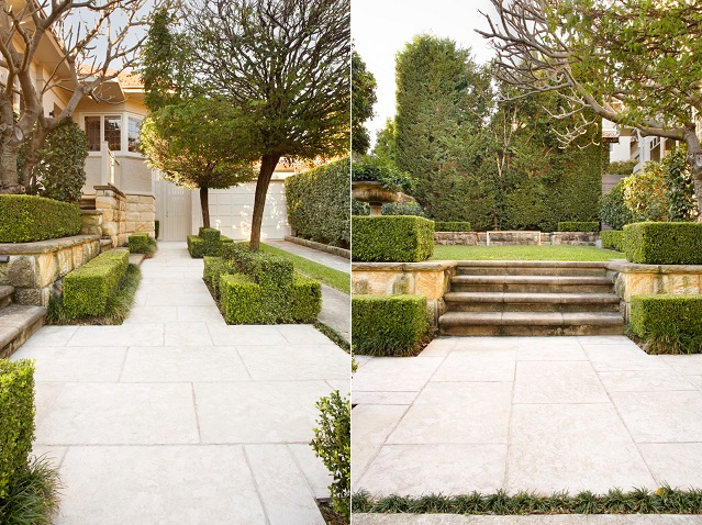 Entrance of the property featuring Chalford™ limestone 