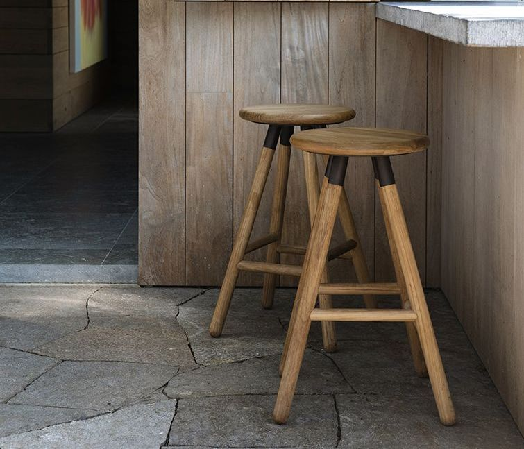 Hillier High Stools in an outdoor entertaining space